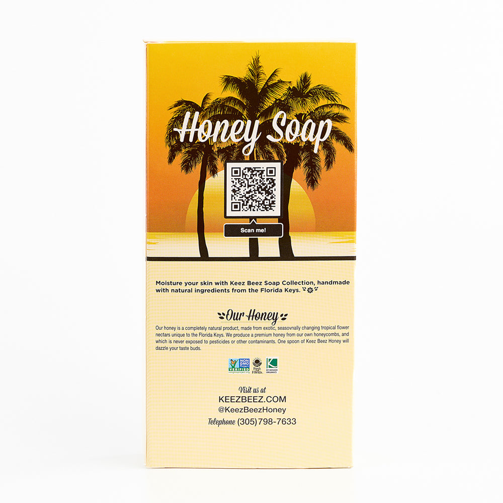 Keez Beez Handmade Honey Soap Gift Set: Coconut & Key Lime