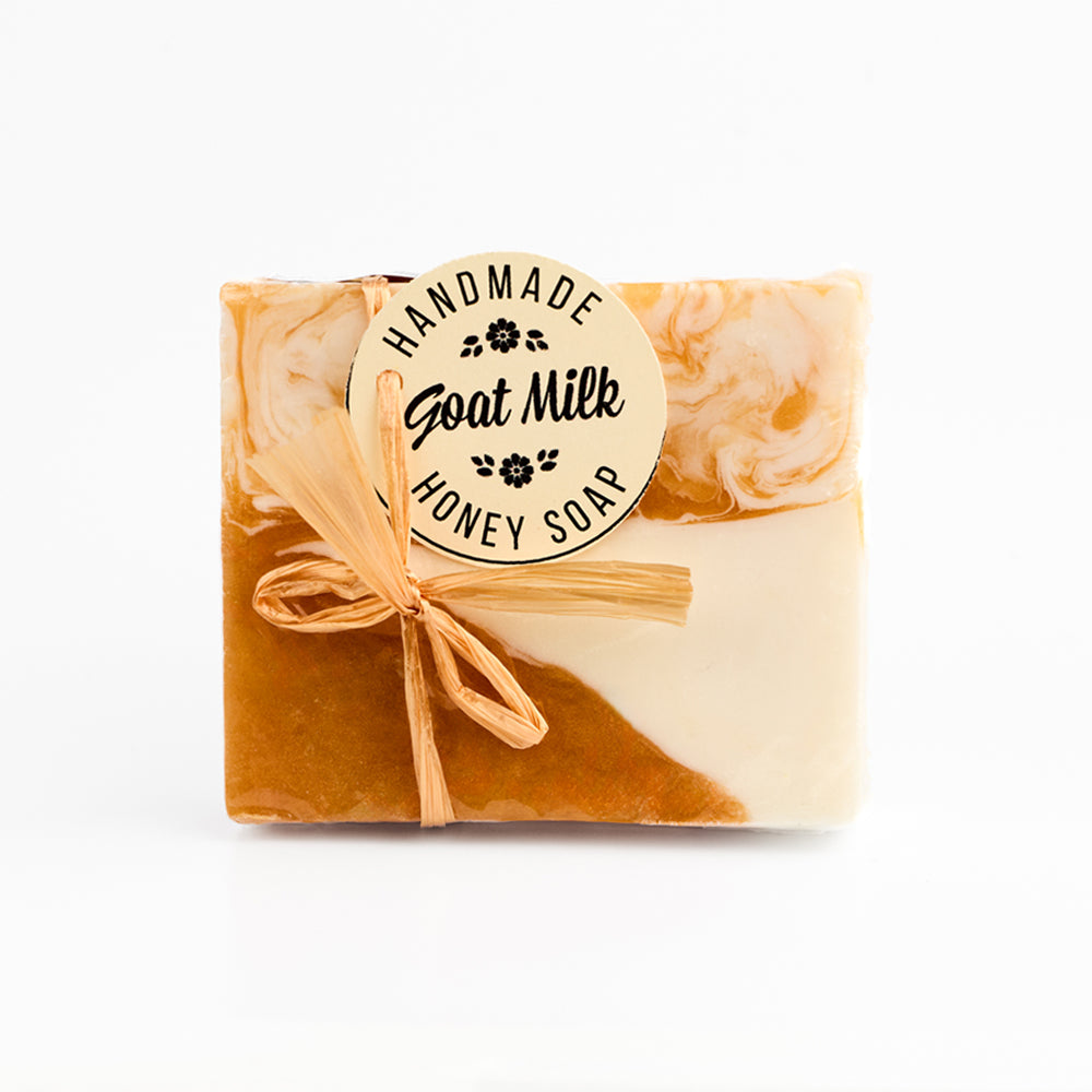 Handmade Honey Soap Gift Set: Oatmeal & Goat Milk