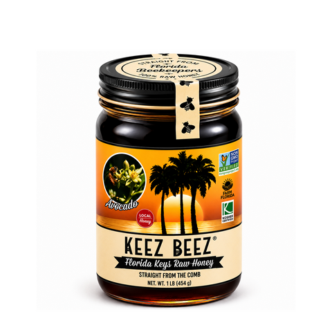 Avocado Raw Honey – Keez Beez
