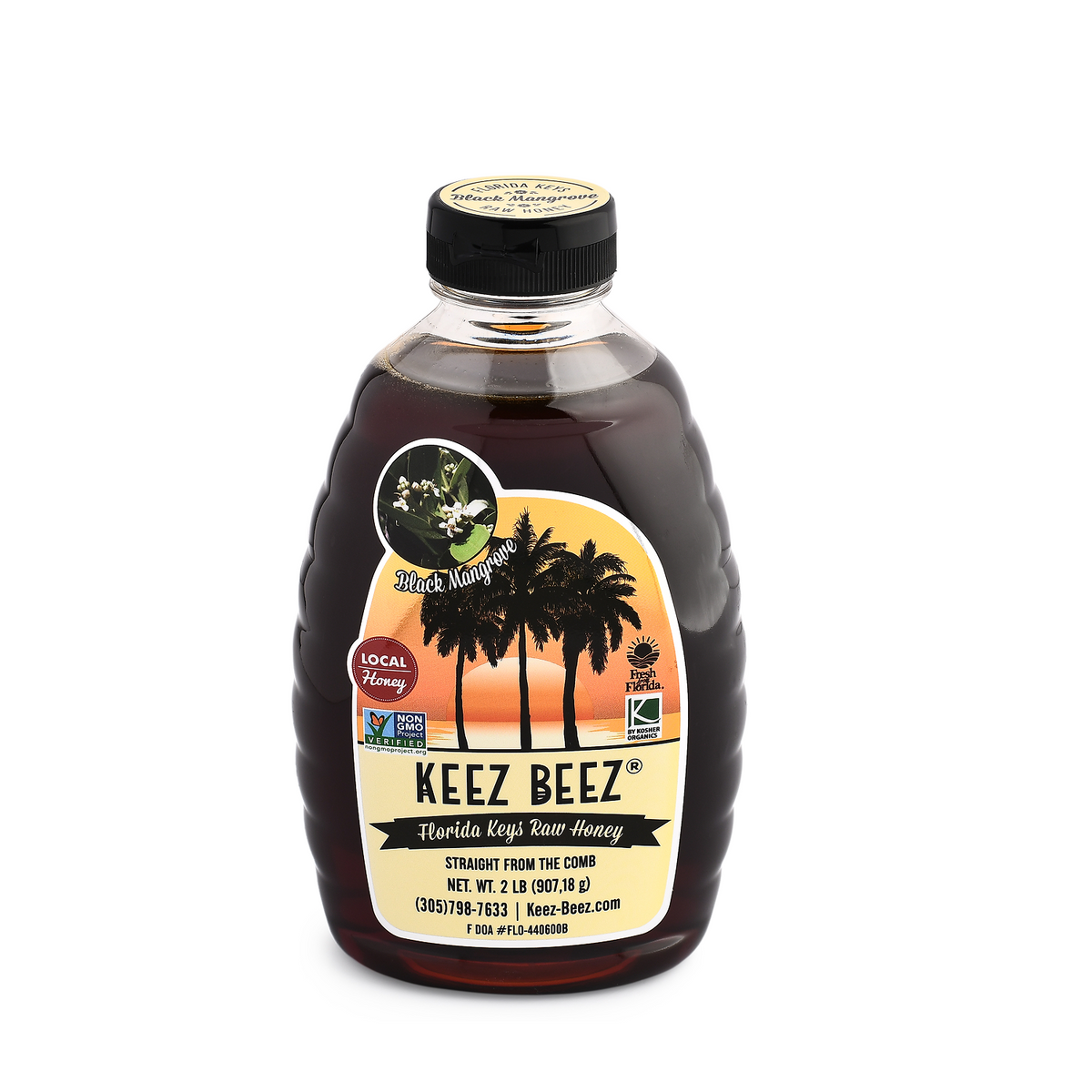 Black Mangrove Raw Honey