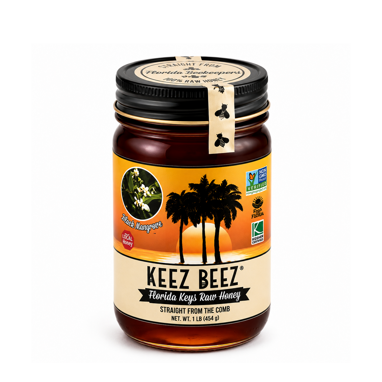 Black Mangrove Raw Honey