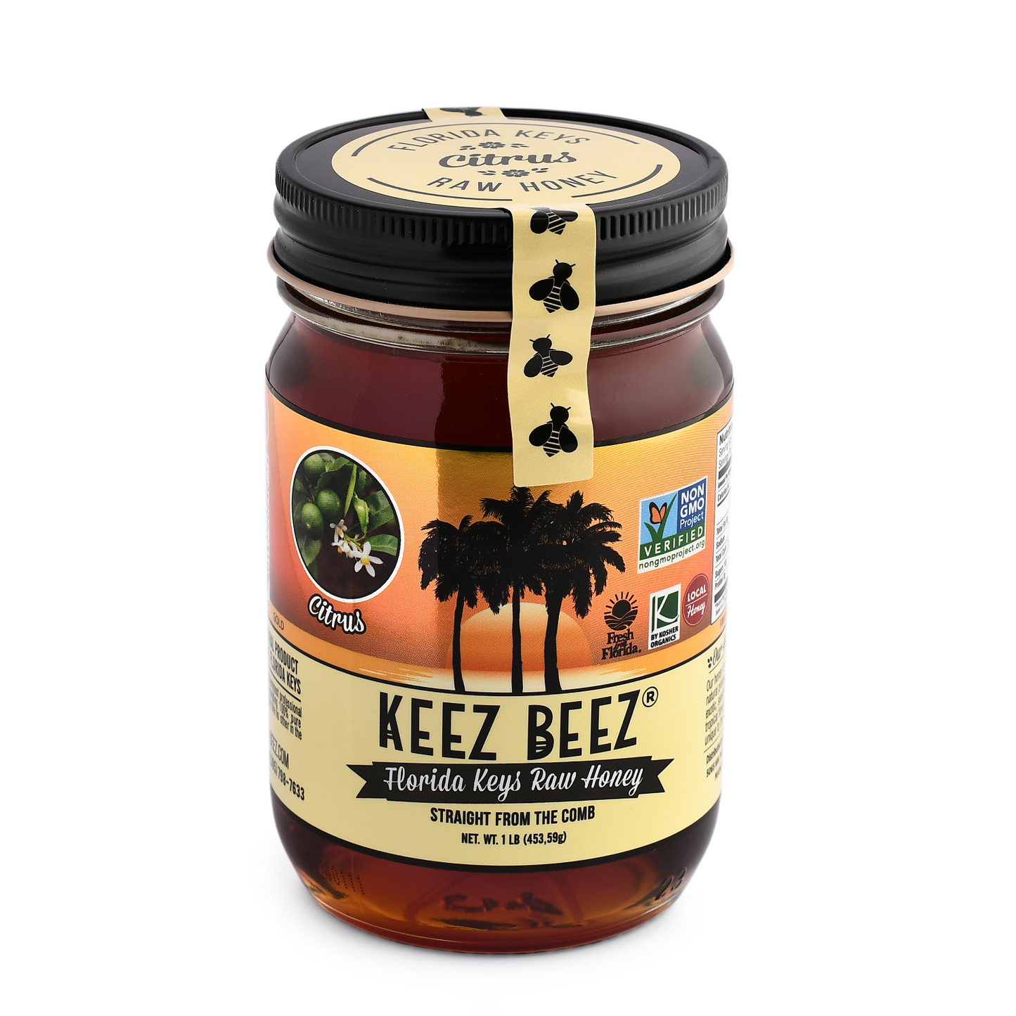 Citrus Raw Honey – Keez Beez