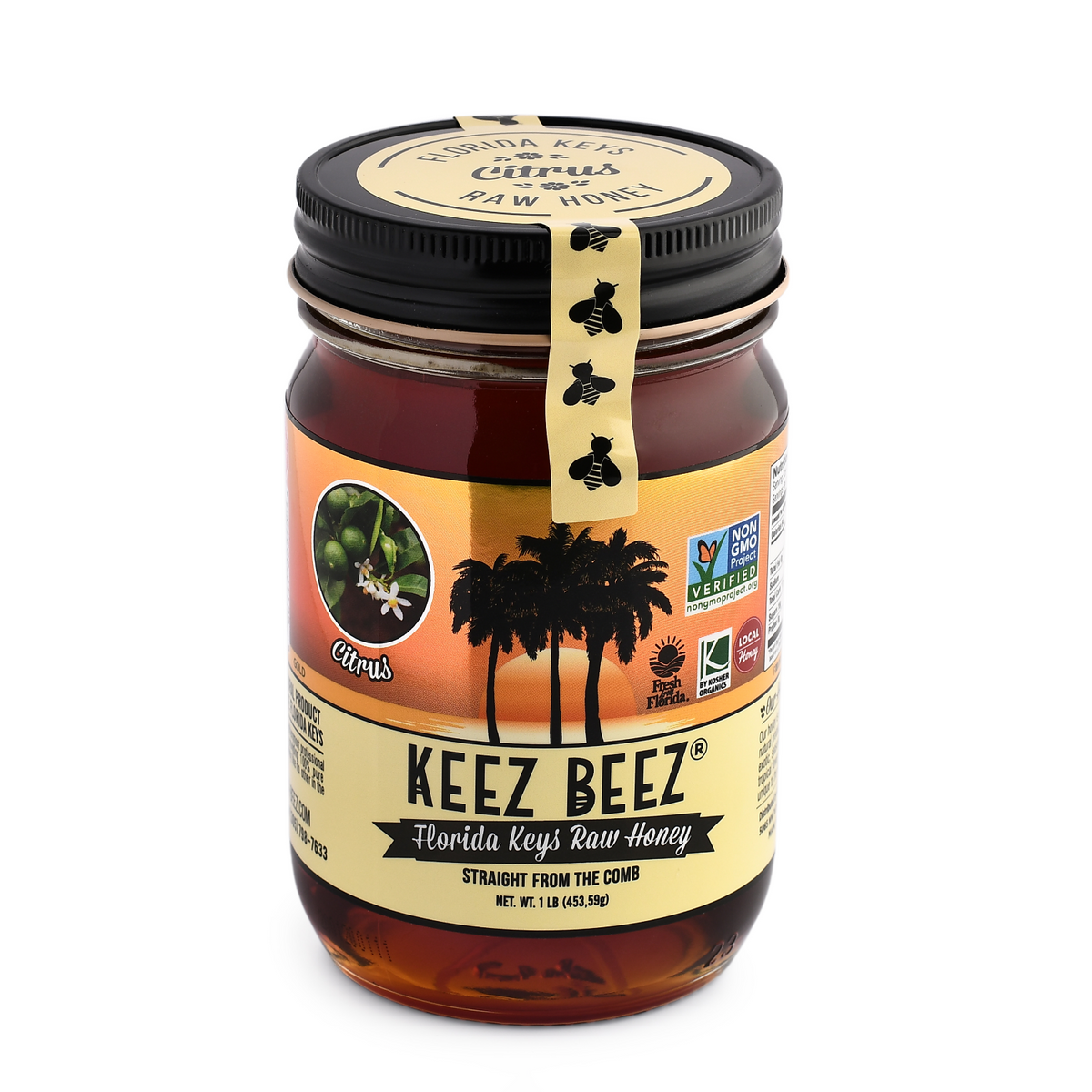 Citrus Raw Honey – Keez Beez