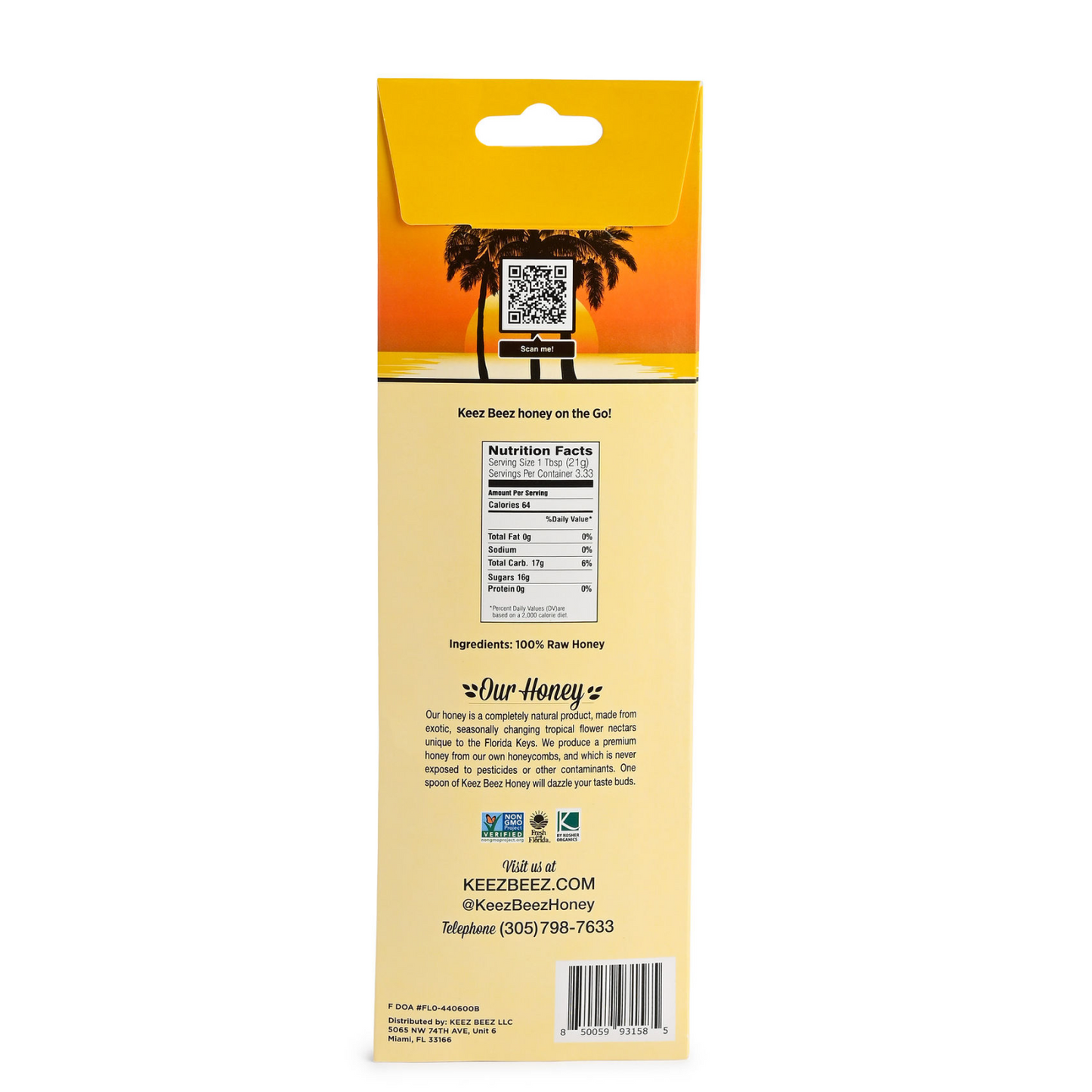 Honey Sticks - Citrus